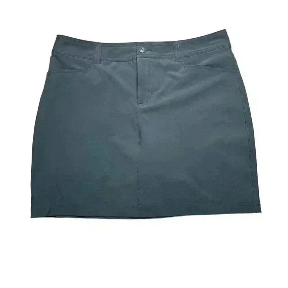 Eddie Bauer Women's Gray Skort Size 16 Activewear with UPF Protection - Picture 1 of 11